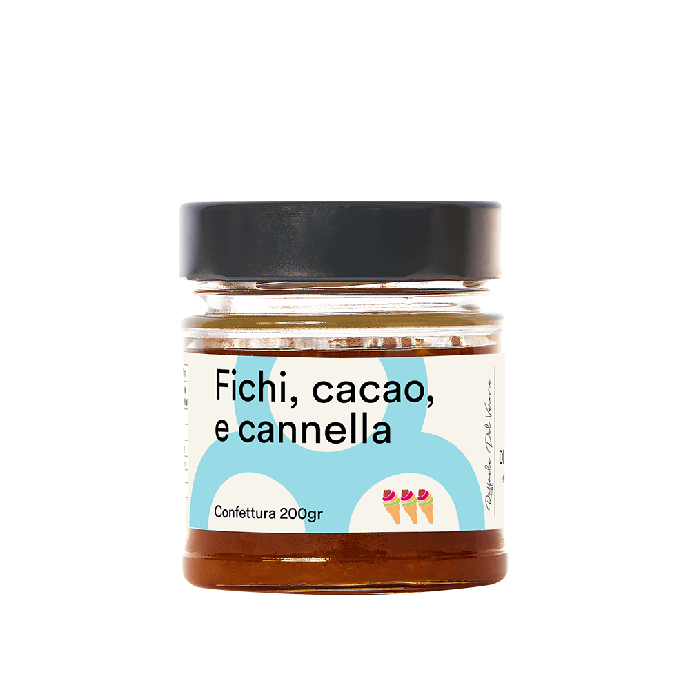 Confettura fichi, cacao e cannella