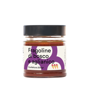 Confettura fragoline di bosco e aglianico