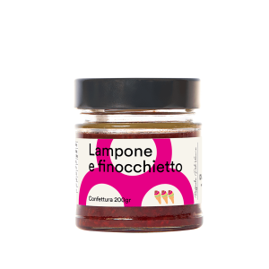 Confettura lampone e finocchietto